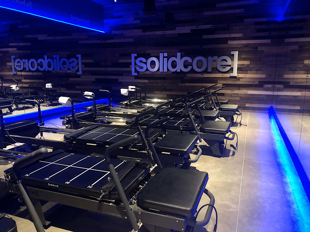 Inside a [solidcore] studio