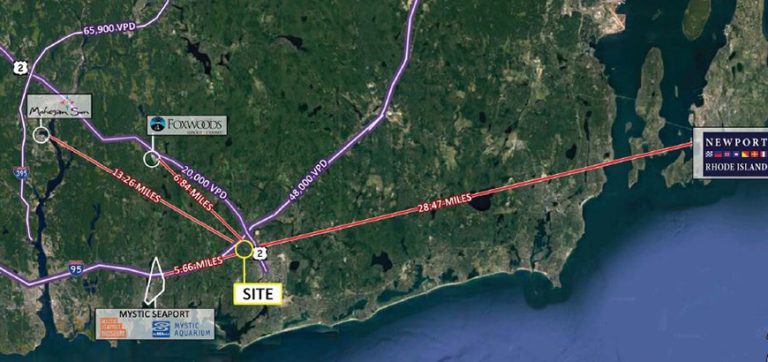 S/E/C of I-95 & Route 2, Stonington, CT