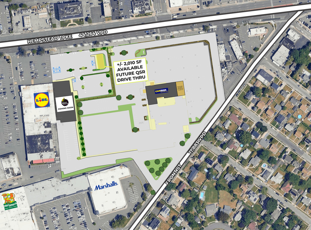 2000 Hempstead Turnpike, East Meadow, NY – drive-thru, freestanding building space