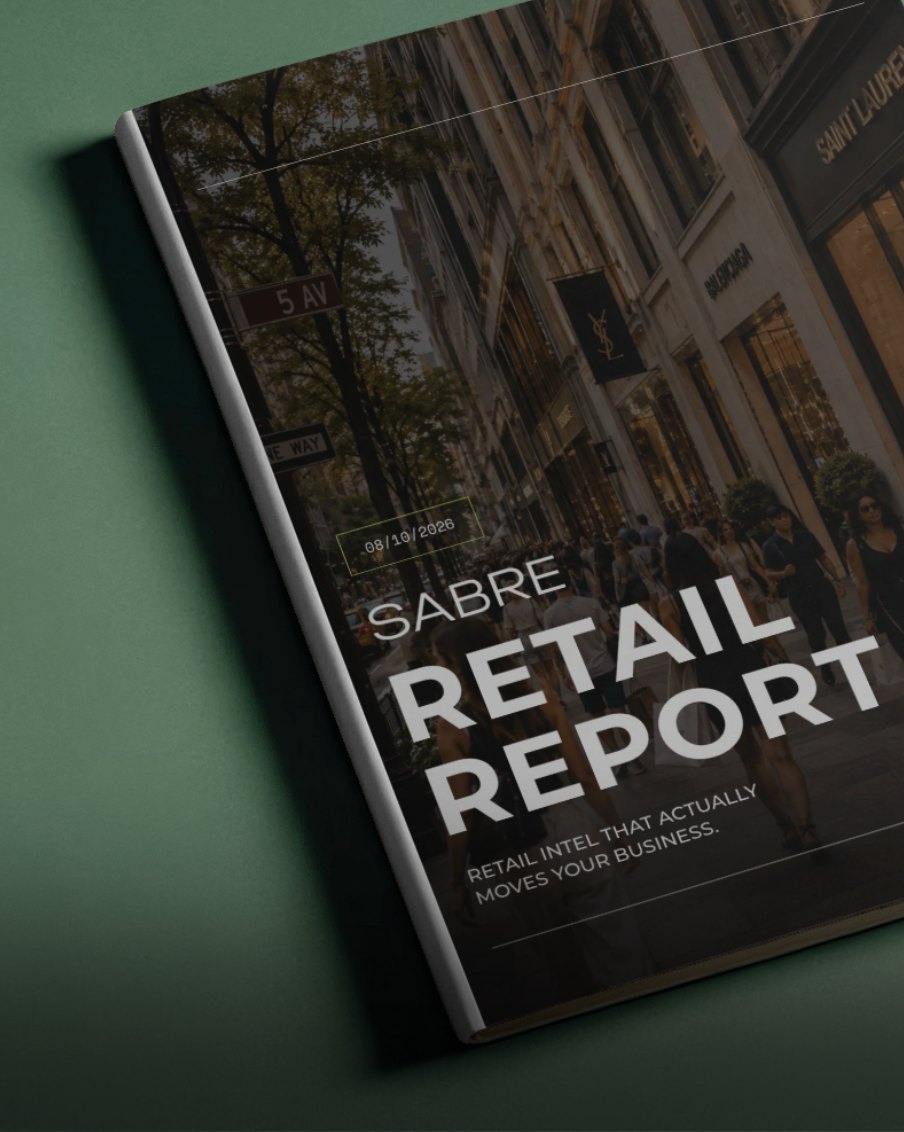 The SABRE Retail Report: retail intel that actually moves your business.